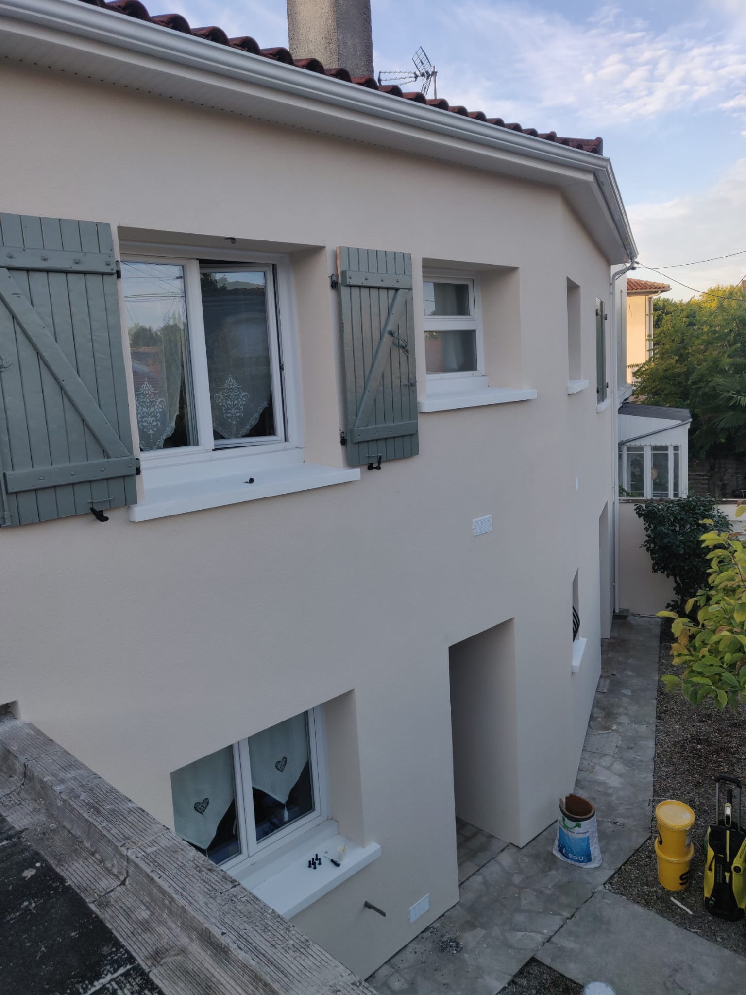 Isolation extérieure d'une maison bourgeoise au Bouscat par Isopek